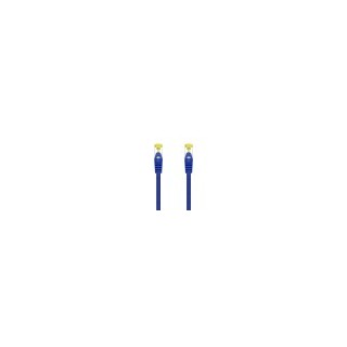 cable red aisens latiguillo rj45 lszh cat.7 sftp pimf 0.5m azul