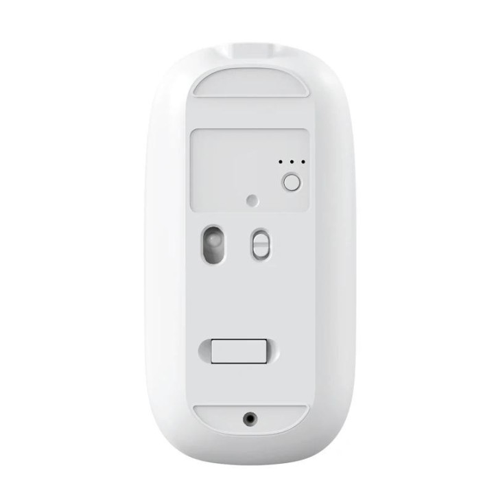 coolbox raton w02-ia inalambrico rf+bt blanco
