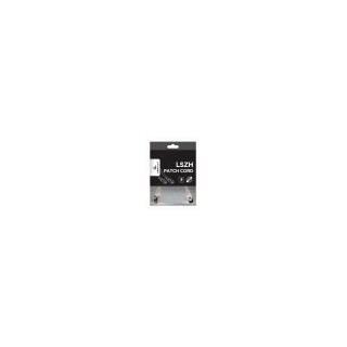 cable red s-ftp gembird  cat 6a lszh blanco 0,25 m