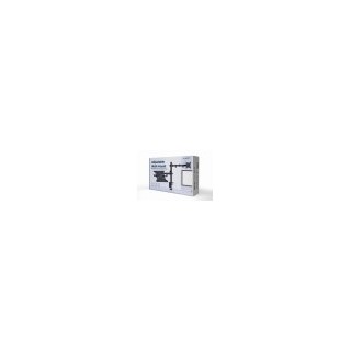 soporte de mesa gembird ajust con brazo para monitor y bandeja para portatil
