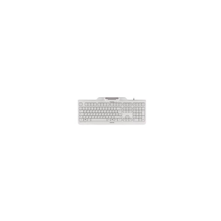 cherry teclado cherry kc 1000 sc lector de tarjeta chip integrado dni usb blanco