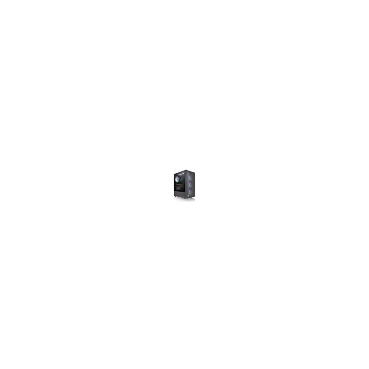 caja thermaltake s200 tg atx 2xusb 3.0 argb sin fuente negro