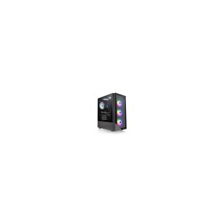 caja thermaltake view200 tg argb atx 2xusb 3.2 sin fuente negro