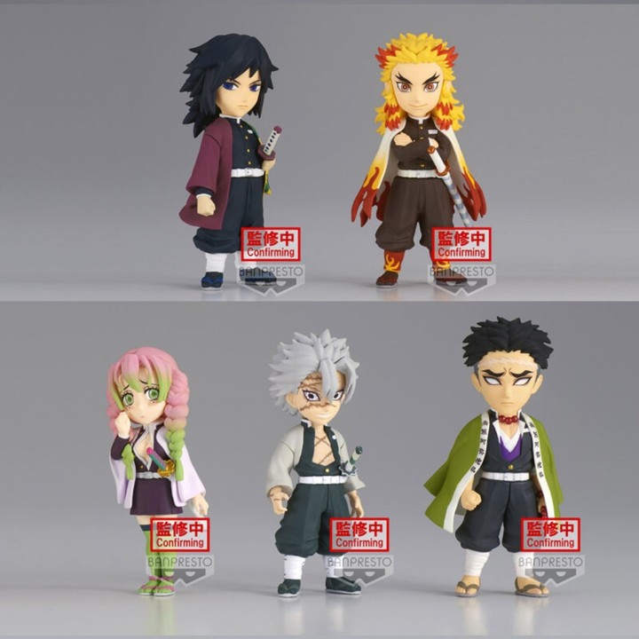 banpresto figura banpresto world collectable demon slayer kimetsu no yaiba vol.5 surtido 7cm 1 unida
