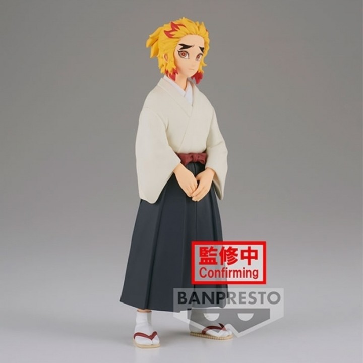 banpresto figura banpresto demon slayer: kimetsu no yaiba senjuro rengoku
