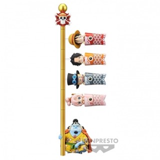 banpresto figura banpresto one piece world collectable figure - carp streamer -  6cm 1 unidad aleato