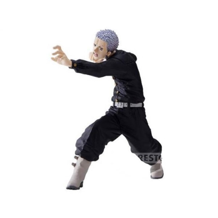 banpresto figura banpresto tokyo revengers king of artist takashi mitsuya 16cm