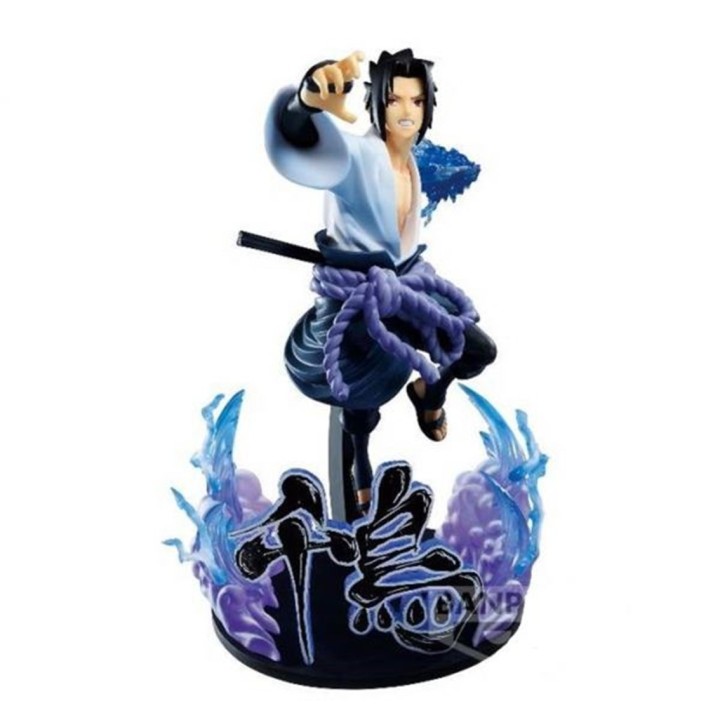 banpresto figura banpresto naruto shippuden vibration stars sasuke uchiha special version 20cm