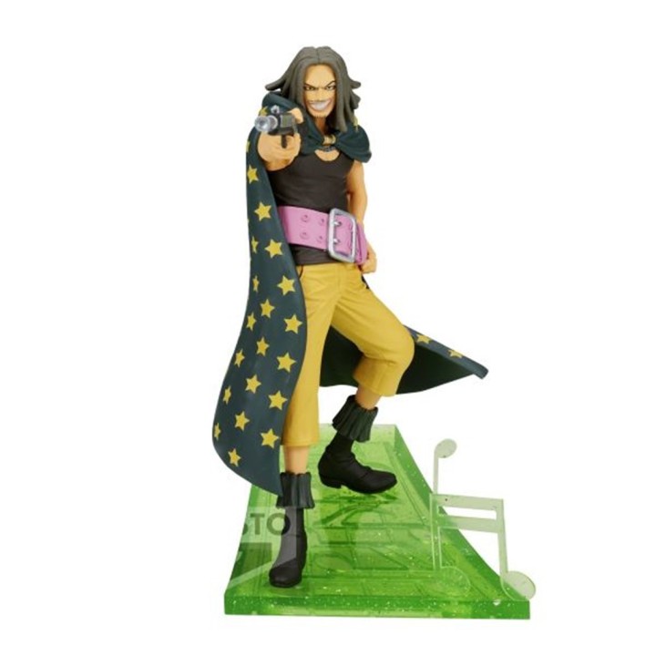banpresto figura banpresto one piece film red senkozekkei yasopp 12cm