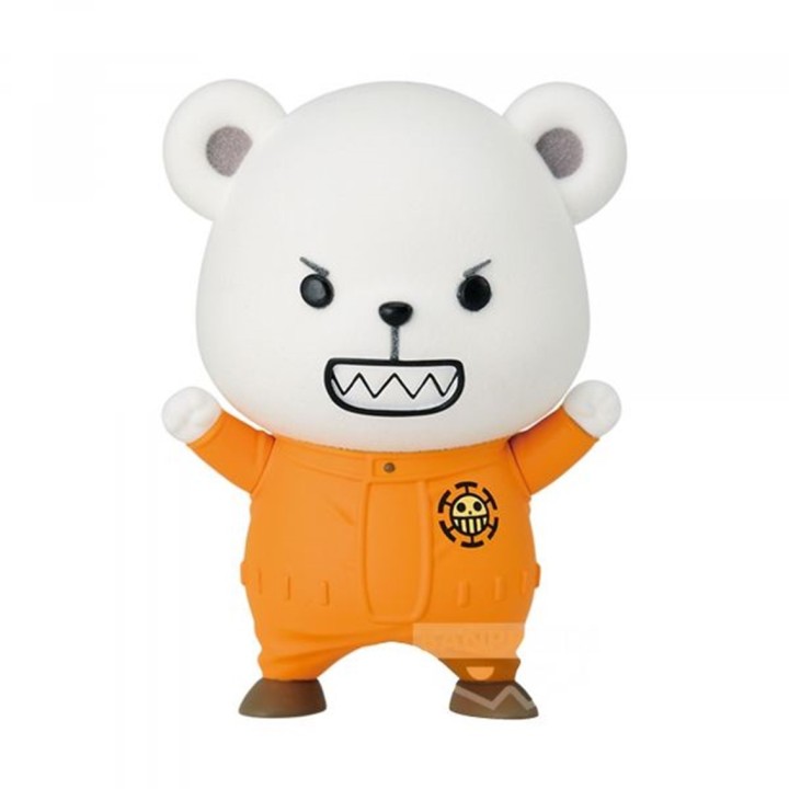 banpresto figura banpresto one piece fluffy puffy bepo 6cm