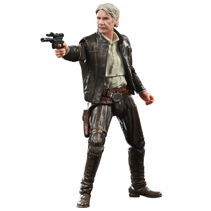 hasbro figura hasbro star wars han solo el despertar de la fuerza black series