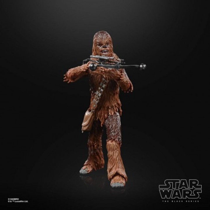 hasbro figura hasbro star wars a new hope chewbacca  black series