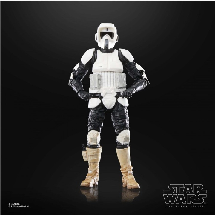 hasbro figura hasbro the black series 40th anniversary of star wars: return of the jedi -  biker sco