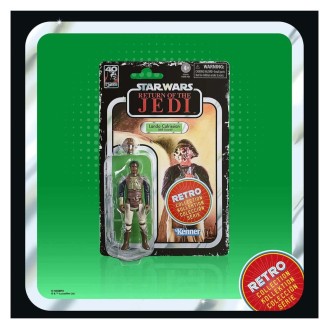 hasbro figura hasbro star wars retro collection -  lando caalrissian (skiff guard)