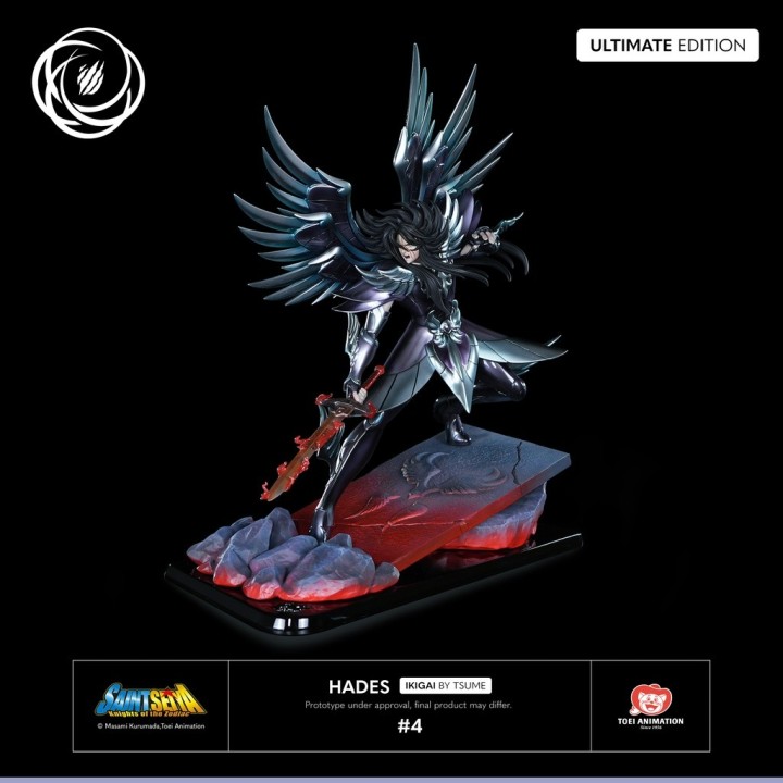 tsume art figura tsume art saint seiya hades resina escala 1 - 6 ikigai