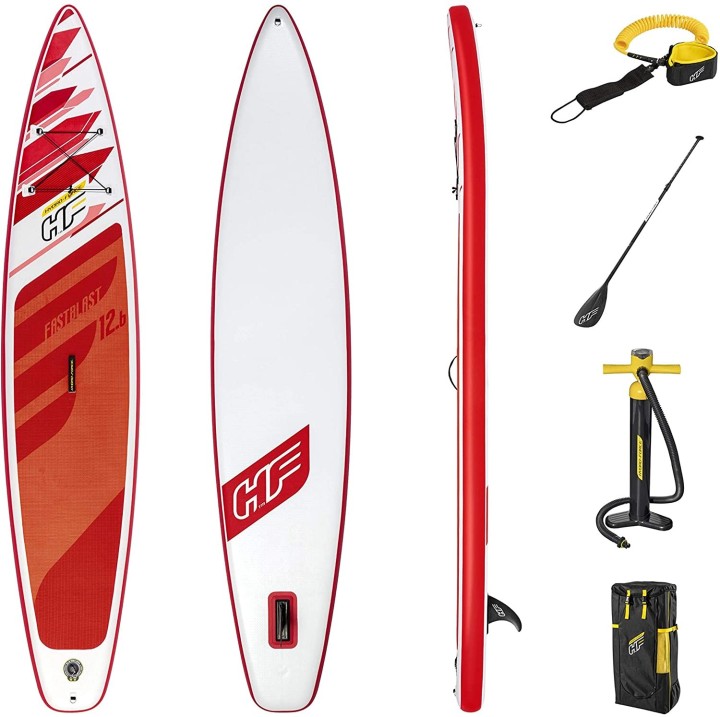 bestway bestway 65343 -  tabla paddle surf hinchable fastblash tech set 3 -81m con remo - bomba y bo