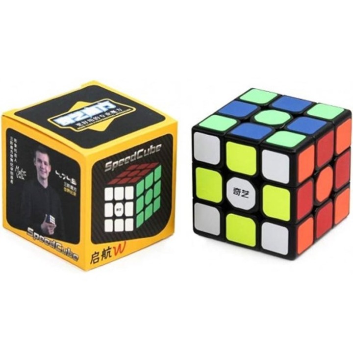 qiyi cubo de rubik qiyi sail 3x3 w negro