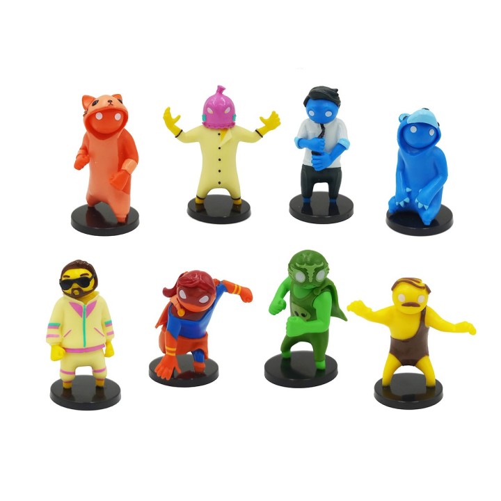 bizak figura gang beasts caja deluxe pack 8