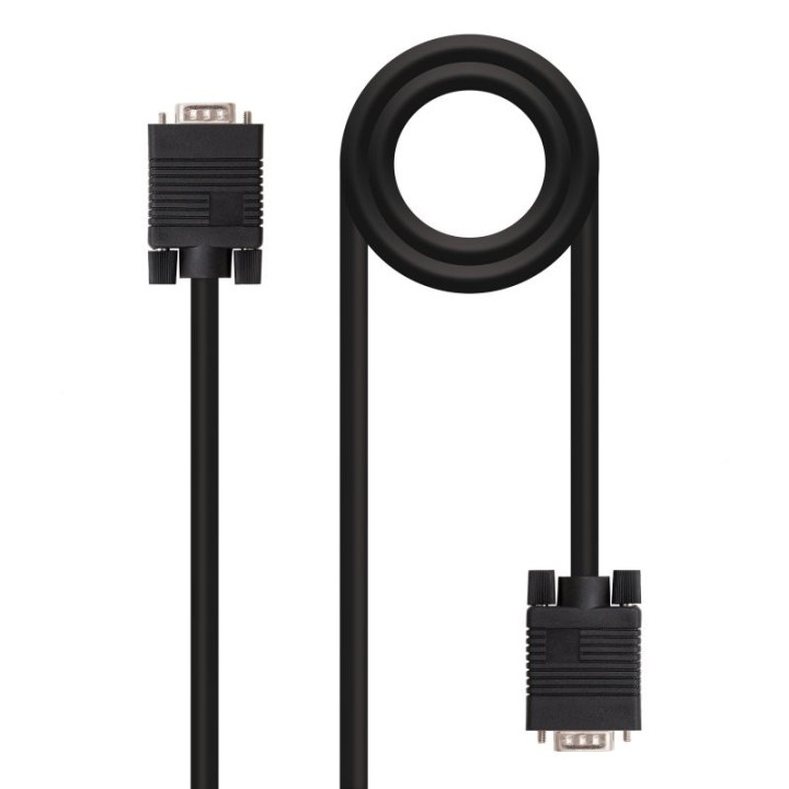 nanocable cable svga hdb15/m-hdb15/m, 5 m