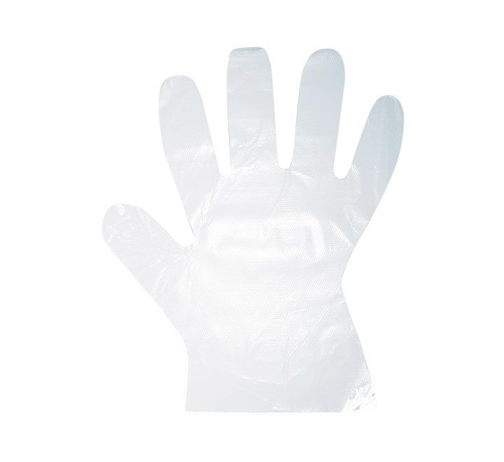 b.100 guantes polietileno transp. 04/01/010
