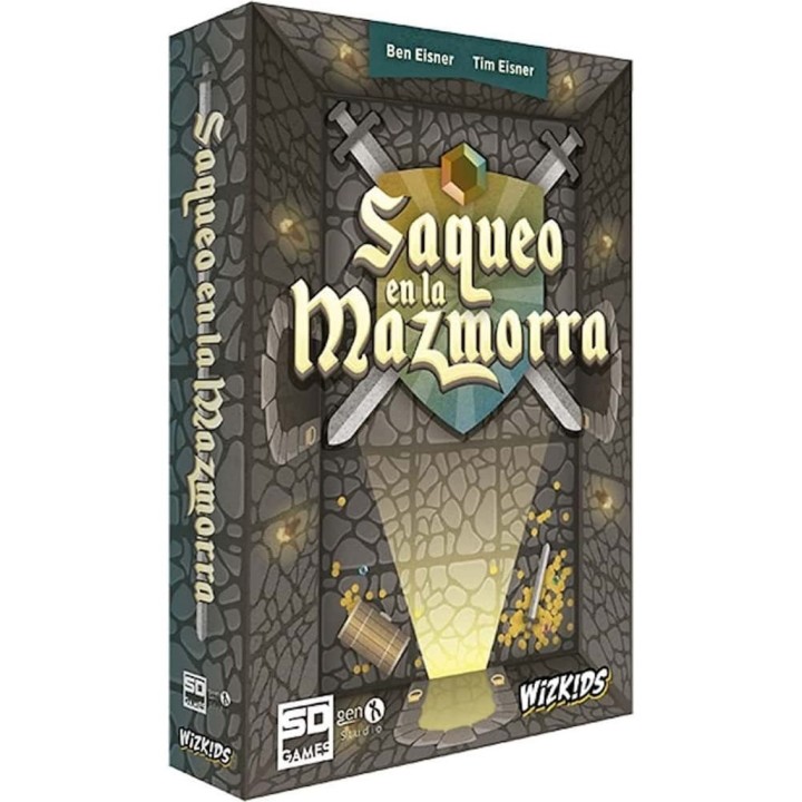 sd games juego de mesa saqueo en la mazmorra pegi 14