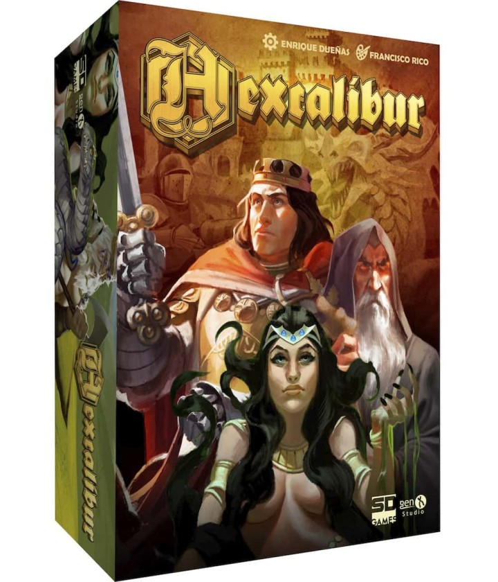 sd games juego de mesa hexcalibur pegi 10