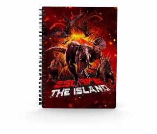 sd toys libreta sd toys efecto 3d escape jurassic world