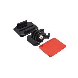 phoenix technologies accesorio soporte adhesivo curvo 3m  para casco phoenix para fijar camaras spor