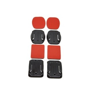 phoenix technologies accesorio soporte adhesivo 3m curvos  + planos phoenix para camaras sport & gop