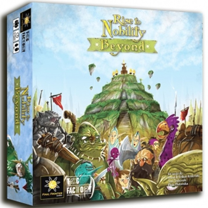 juego de mesa rise to nobility beyond (expansion) en espanol