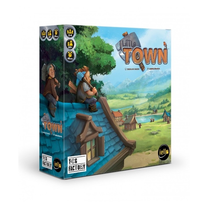 juego de mesa little town construye tu pueblo