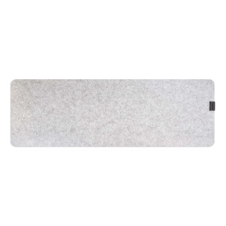 phoenix technologies phoenix sizigia alfombrilla premium de fieltro para escritorio gris l