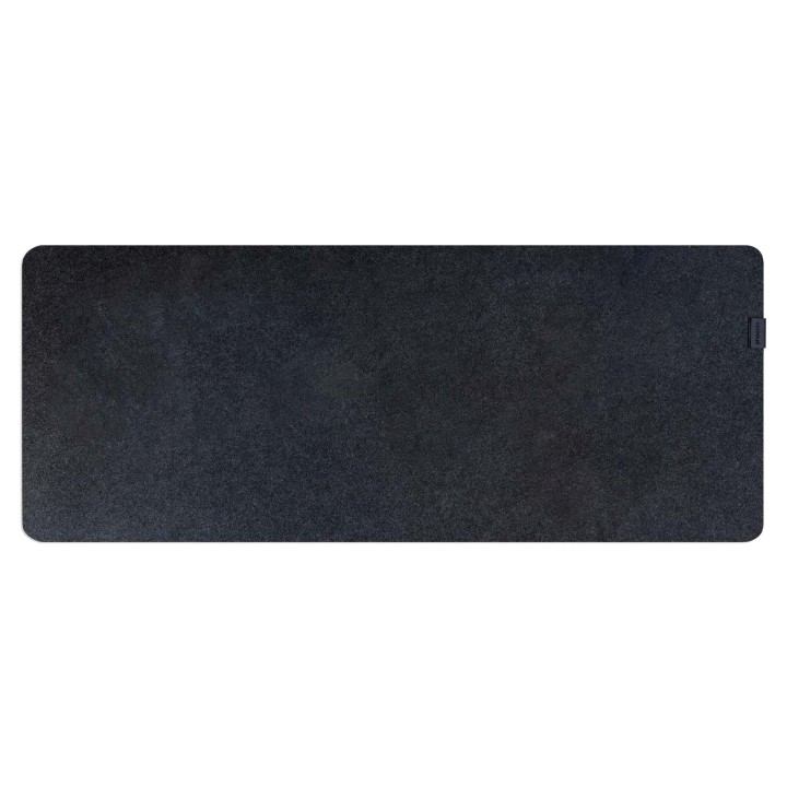 phoenix technologies phoenix sizigia alfombrilla premium de fieltro para escritorio gris oscuro xl