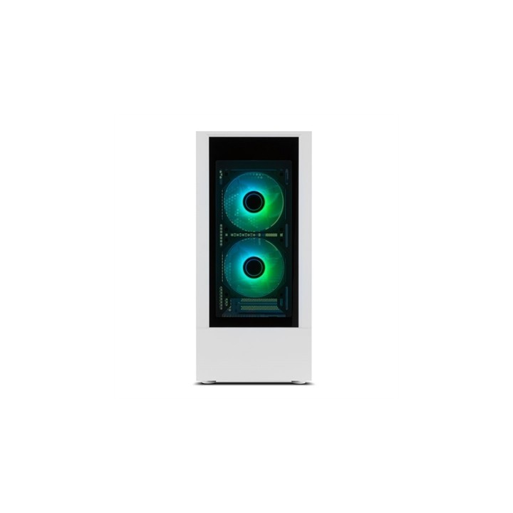 nox caja ordenador gaming nox hummer nemesis atx 2 x usb 3.0 2 x usb 2.0 blanca argb