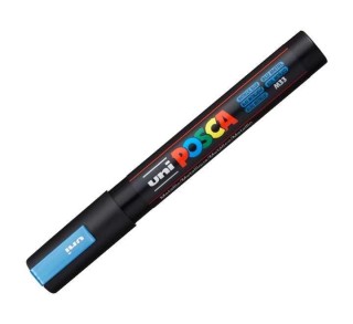 rotulador uni-ball posca pc5m 1.8-2.5mm az metal