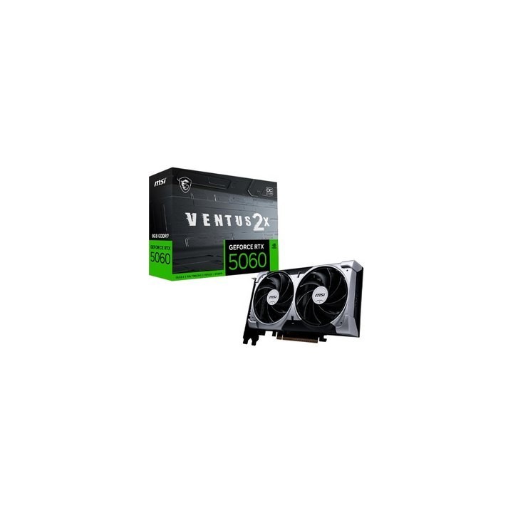 tarjeta grafica msi rtx 5060 8gb ventus 2x oc gddr7 rtx 5060 8gb ventus 2x oc gddr7