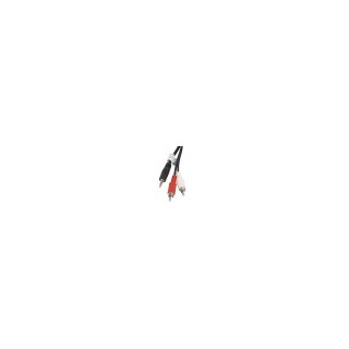 cable estereo lanberg jack 3.5mm/2x rca macho 5m