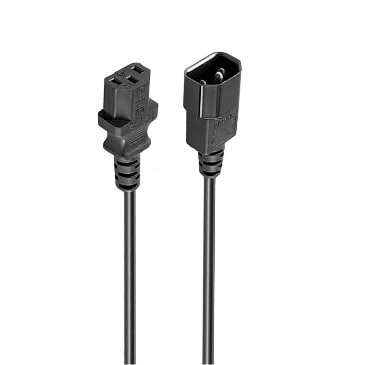 ewent cable alimentacion vde c14-c13, m/f, 1.80 m