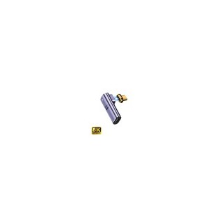 adaptador usb-c ewent macho-hembra magnetico pd100w purpura