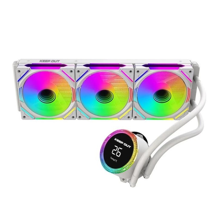 keep out refrig. liquida xwc-360 pro display white