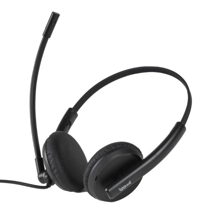 iggual auriculares usb cancelacion ruido enc 3030