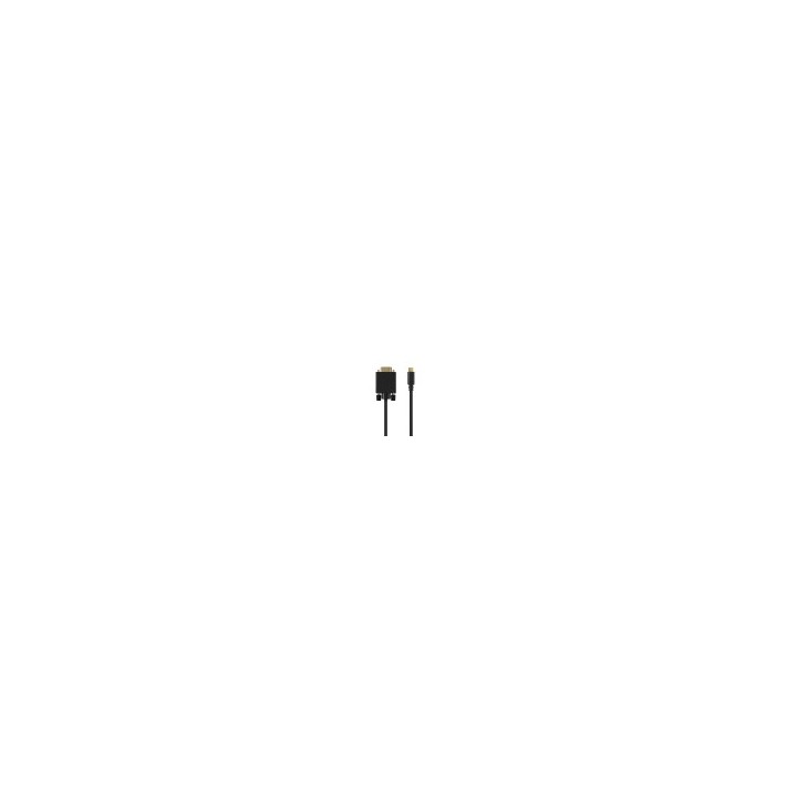 cable conversor aisens usb-c a vga usb-c/m-hdb15/m negro 0.8m