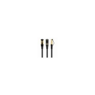 cable red s-ftp gembird  cat 8 lszh negro 0,5 m