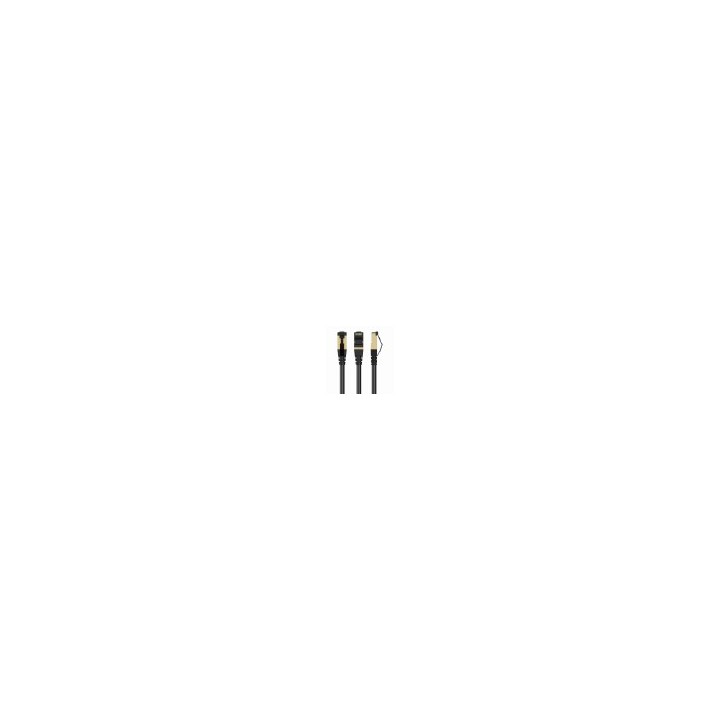 cable red s-ftp gembird  cat 8 lszh negro 0,5 m