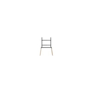 soporte de suelo gembird para tv 55 - 86 negro/madera