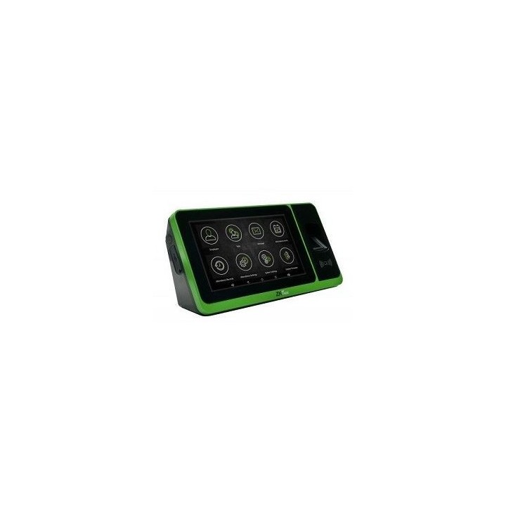 zkteco android, t&a terminal with fp, id, mf & 4g(silver)  (p/n:zy
