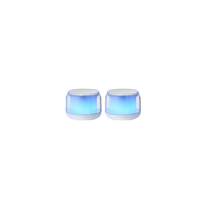 mars gaming altavoces bt ms-auraw 2.0 15w rgb