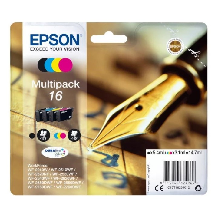 epson cartucho multipack t16