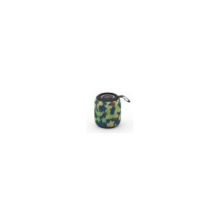 altavoz portatil gembird 8w bt led rgb camuflaje