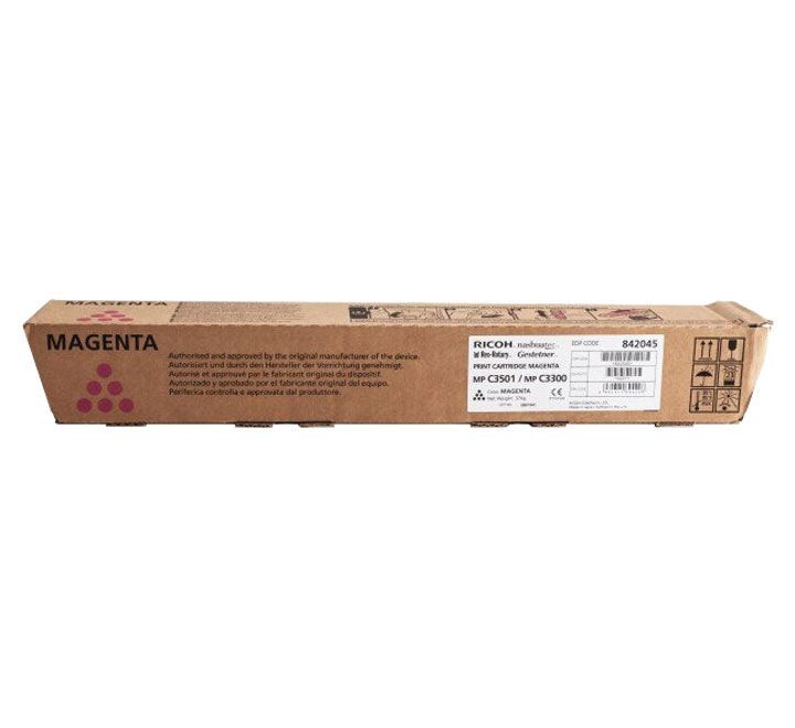 toner ricoh original mp c3501 magenta